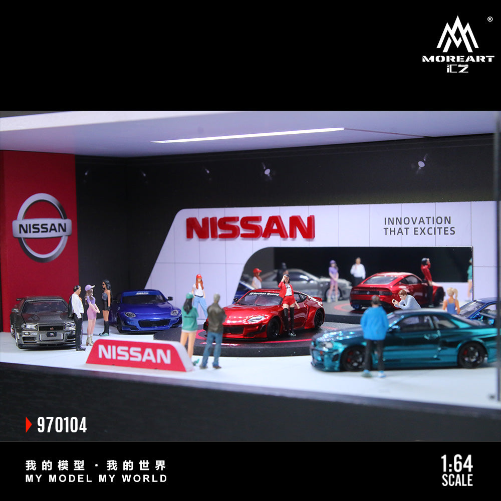 [Preorder] MoreArt 1:64 Nissan Rotating Exhibition Hall MO970104