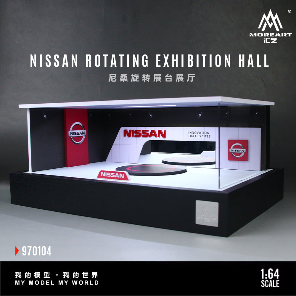 [Preorder] MoreArt 1:64 Nissan Rotating Exhibition Hall MO970104