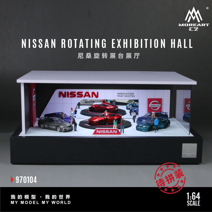 [Preorder] MoreArt 1:64 Nissan Rotating Exhibition Hall MO970104