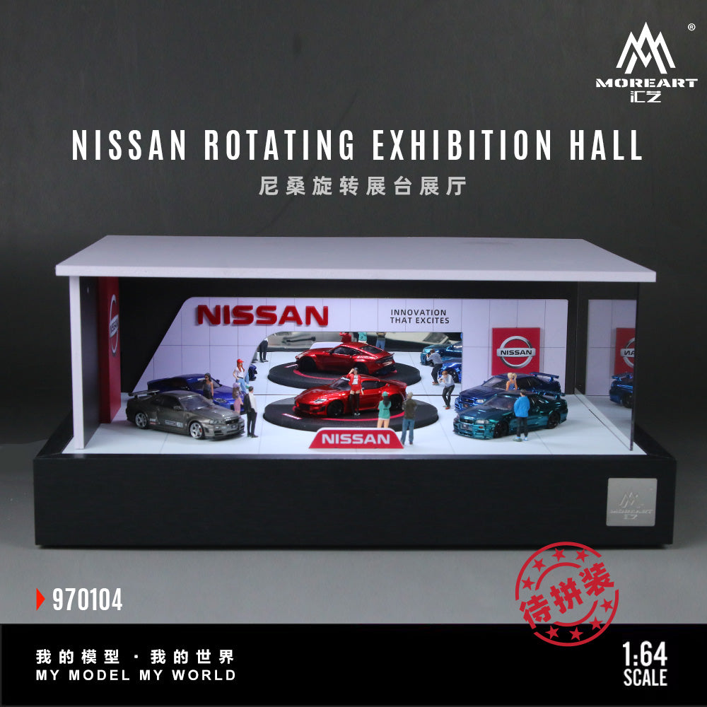 MoreArt 1:64 Nissan Rotating Exhibition Hall MO970104 – Horizon