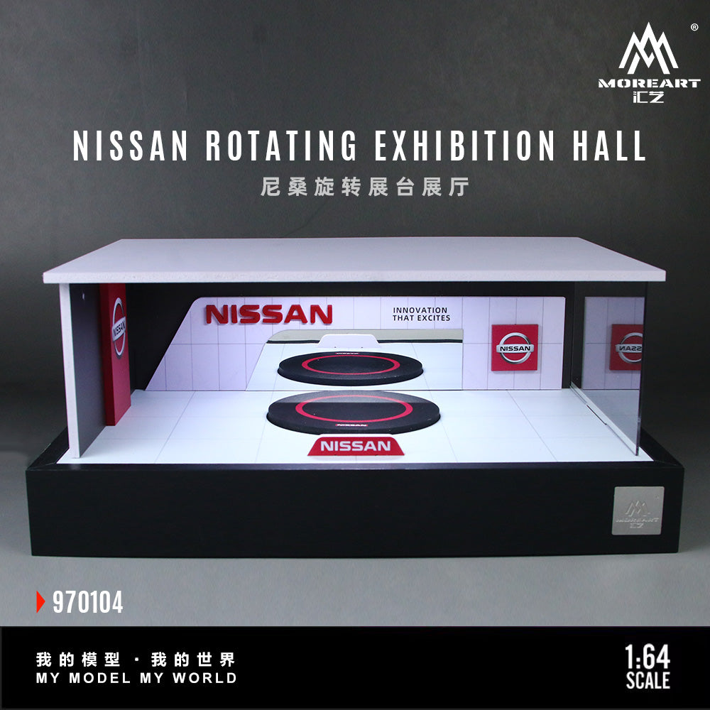 [Preorder] MoreArt 1:64 Nissan Rotating Exhibition Hall MO970104