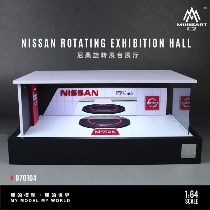 [Preorder] MoreArt 1:64 Nissan Rotating Exhibition Hall MO970104