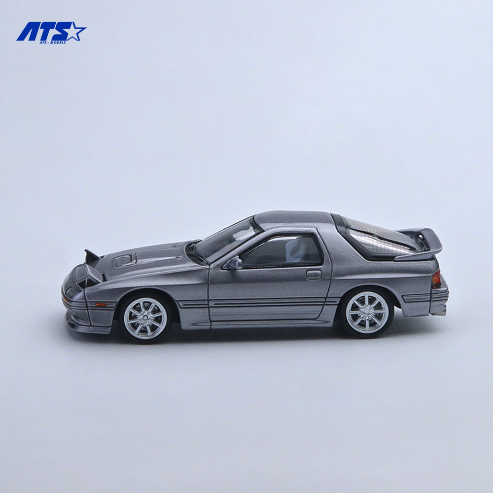 [Preorder] ATS Model 1:64 Mazda RX7 FC3S Silver Grey ATS880203