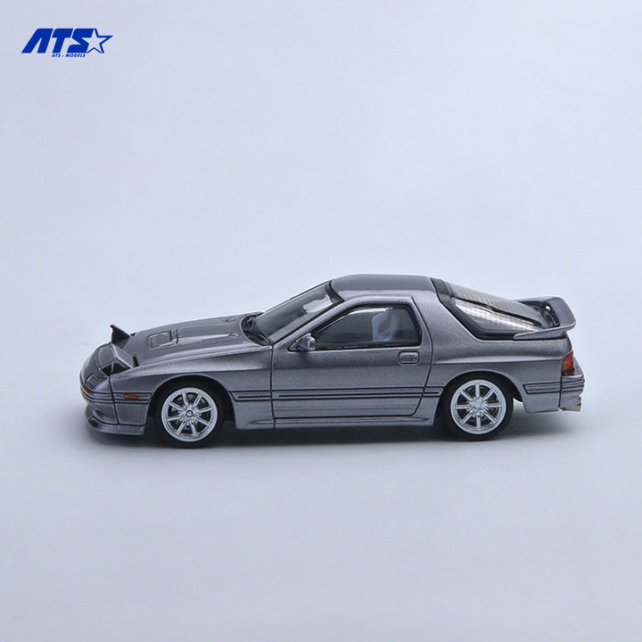 [Preorder] ATS Model 1:64 Mazda RX7 FC3S Silver Grey ATS880203