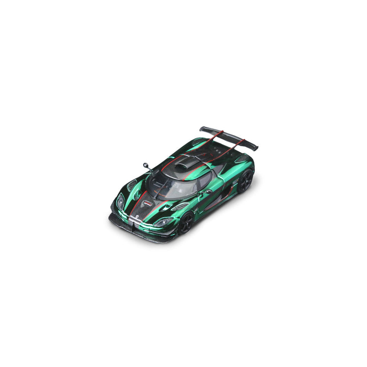 [Preorder] Time Top 1:64 Koenigsegg One:1 Chrome Blue/ Green (2 Colours)