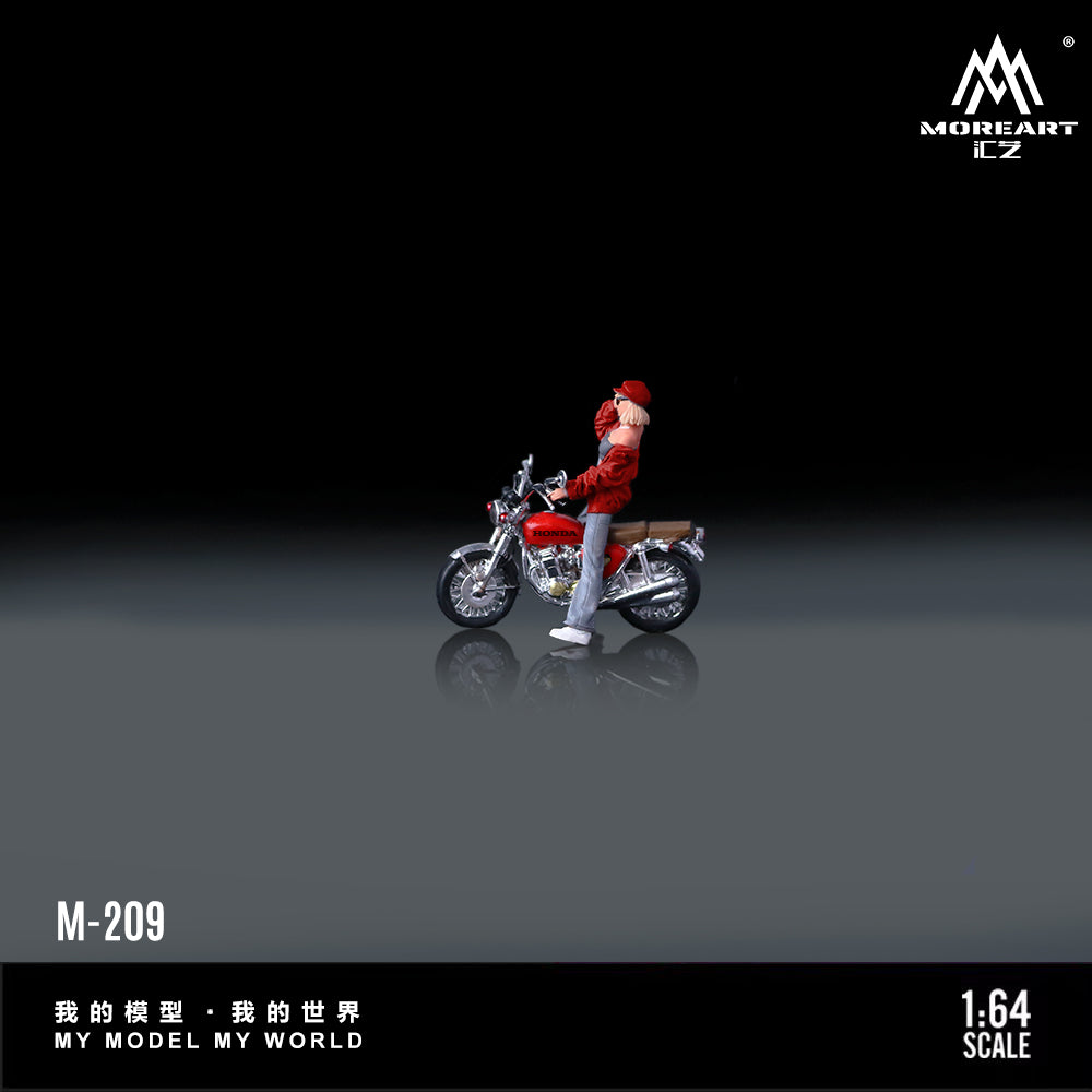 [Preorder] MoreArt 1:64 Honda CB750FOUR Motorcycle and Doll MO222209