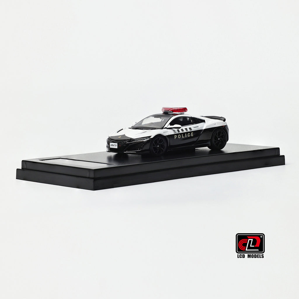 MLx様① Preorder] LCD 1:64 Honda NSX Police LM64001-BW – Horizon Diecast