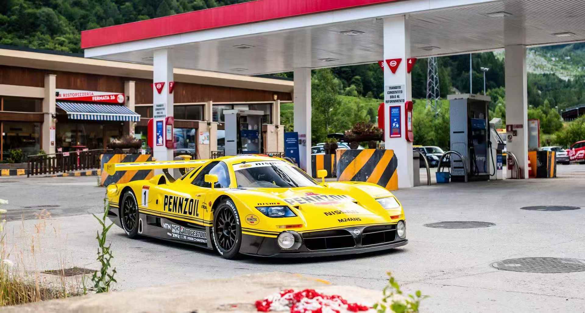 Preorder] Spark 1:43 Nissan R390 GT1 Pennzoil - Erik Comas S3573