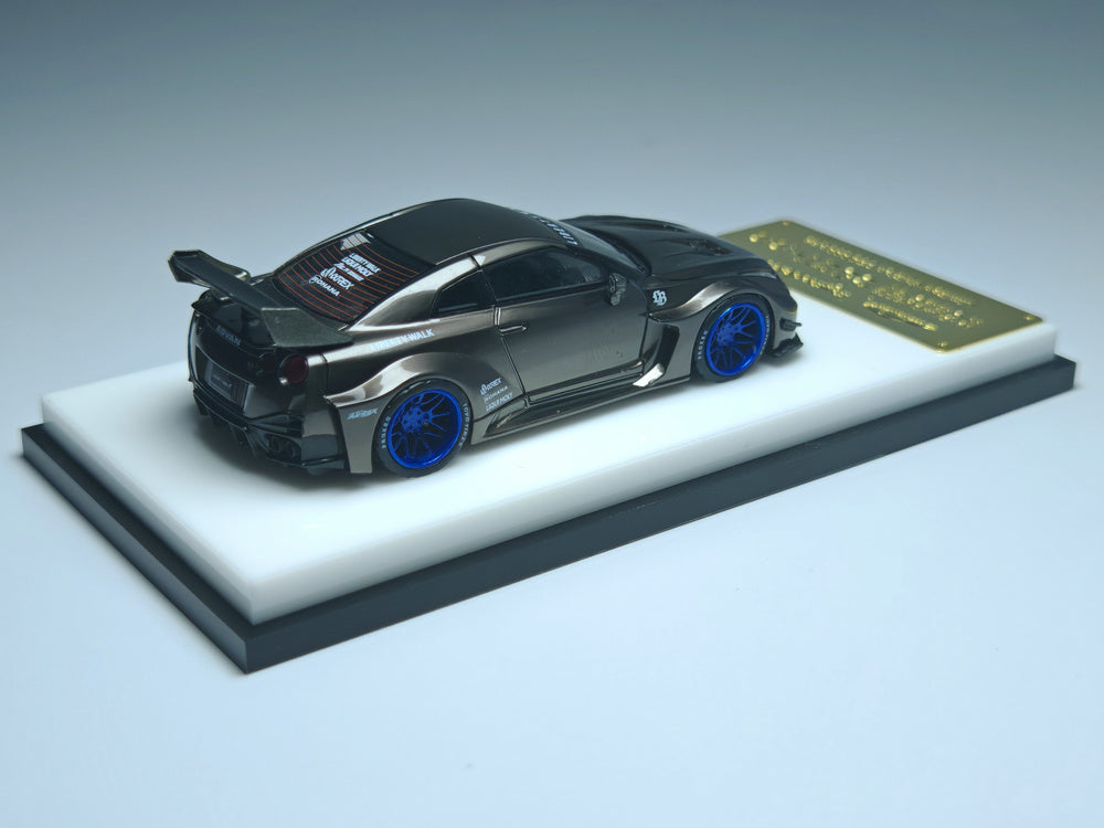 [Preorder] Model Collect 1:64 Nissan LB GTR R35GT-RR Chromed Pearl Grey