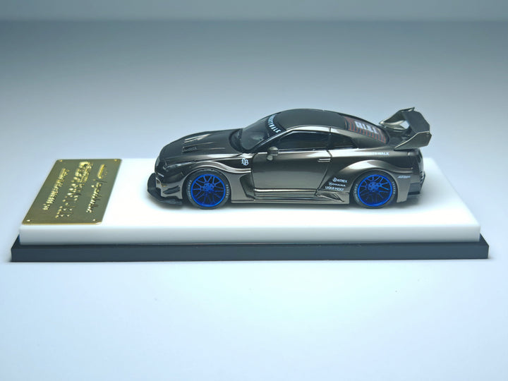 [Preorder] Model Collect 1:64 Nissan LB GTR R35GT-RR Chromed Pearl Grey