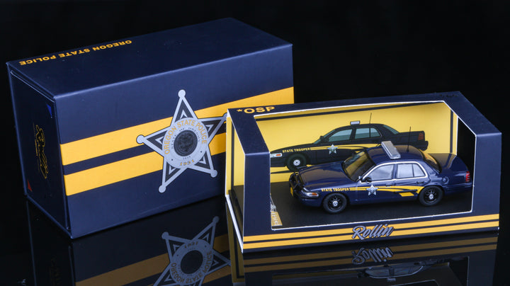 [Preorder] Rollin 1:64  Ford Crown Victoria "Oregon State Police" (OSP) CV