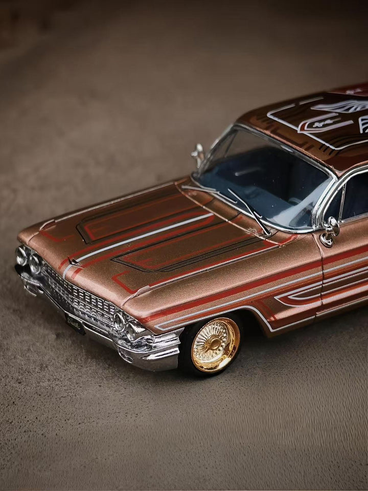[Preorder] MK Miniatures 1:64 Cadillac Diwei US West Coast Metallic Red Copper