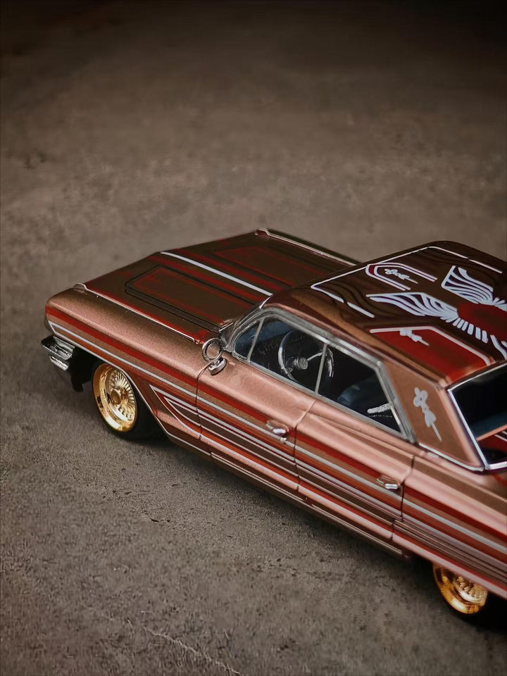 [Preorder] MK Miniatures 1:64 Cadillac Diwei US West Coast Metallic Red Copper