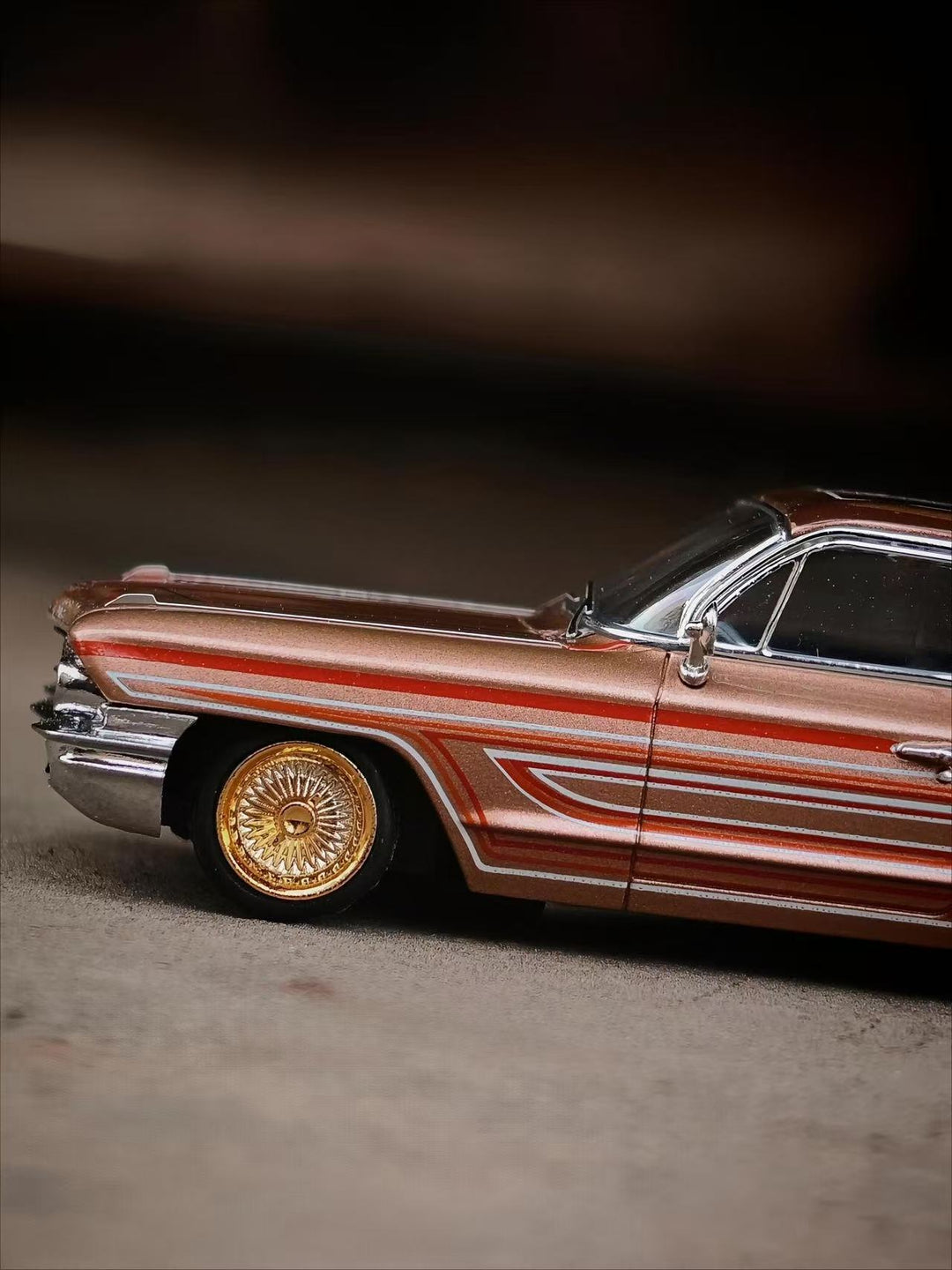 [Preorder] MK Miniatures 1:64 Cadillac Diwei US West Coast Metallic Red Copper
