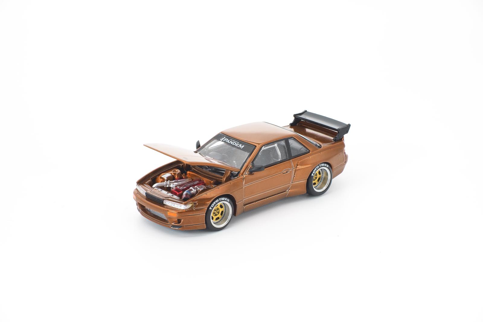 Preorder] POPRACE x Enigma 1:64 Pandem S13 Brown Chrome (enigma