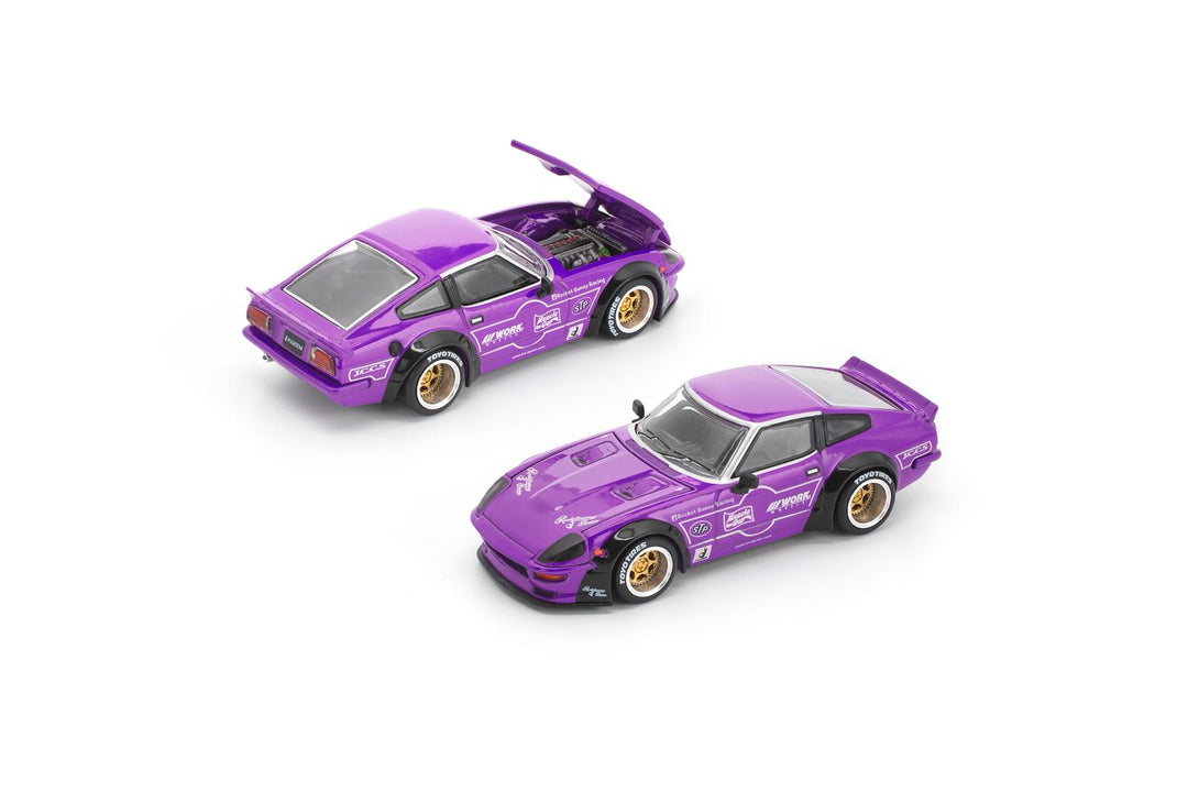 [Preorder] POPRACE x Enigma 1:64 Pandem 280ZX Violet Purple PRE024