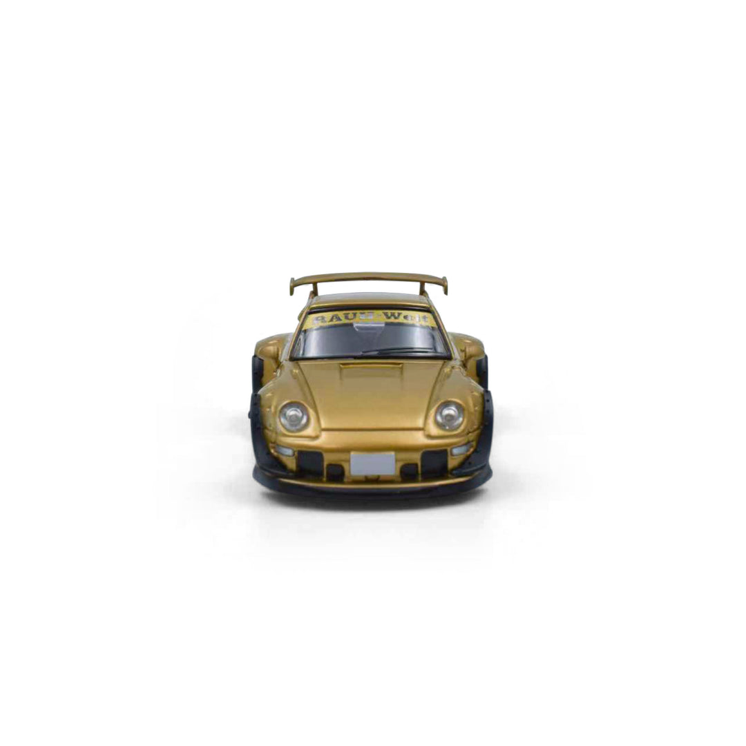 [Preorder] ModelModel 1:64 Porsche RWB 993 Gold MM64-RWB993-006