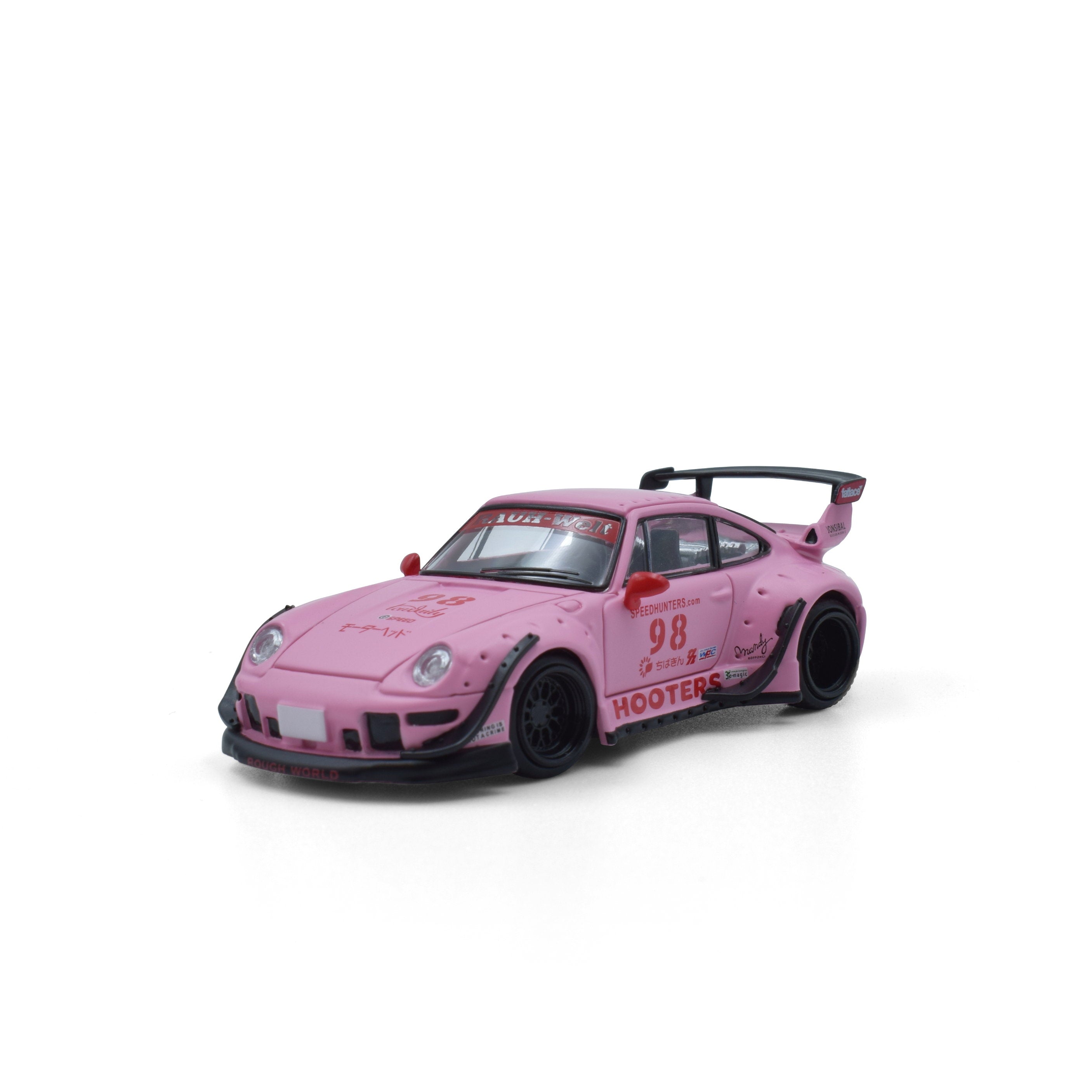Preorder] ModelModel 1:64 Porsche RWB 993 Hooters Matte Pink 98