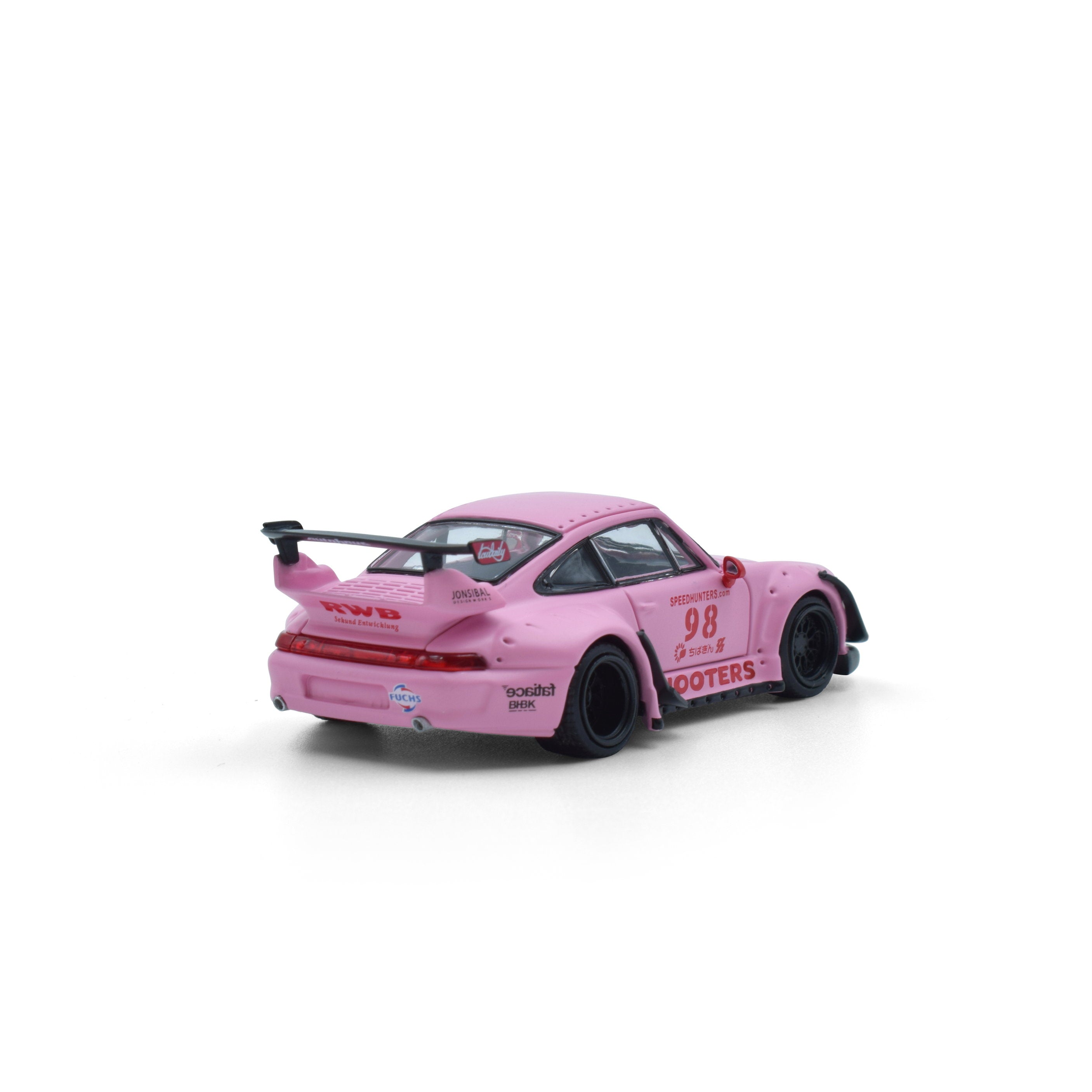 RWB993 ミニカー ピンク Preorder] ModelModel 1:64 Porsche RWB 993