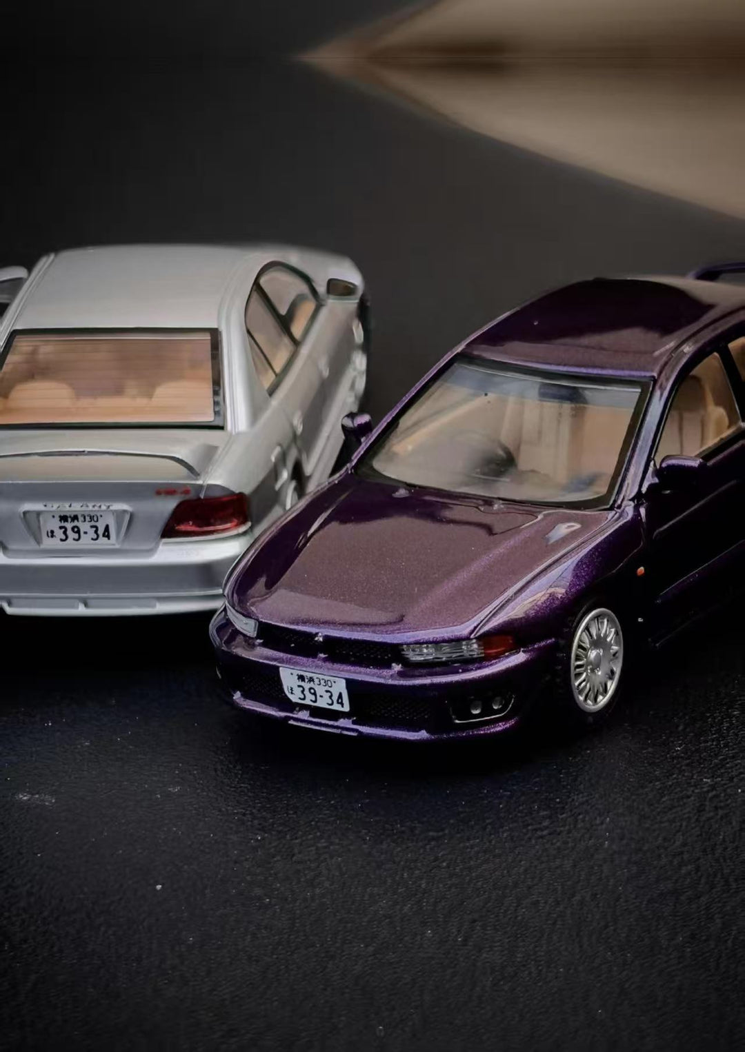 [Preorder] Bliss Mold 1:64 Mitsubishi 8th Generation Galant VR4 Purple/ Silver (2 Colours)