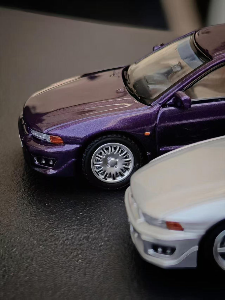[Preorder] Bliss Mold 1:64 Mitsubishi 8th Generation Galant VR4 Purple/ Silver (2 Colours)