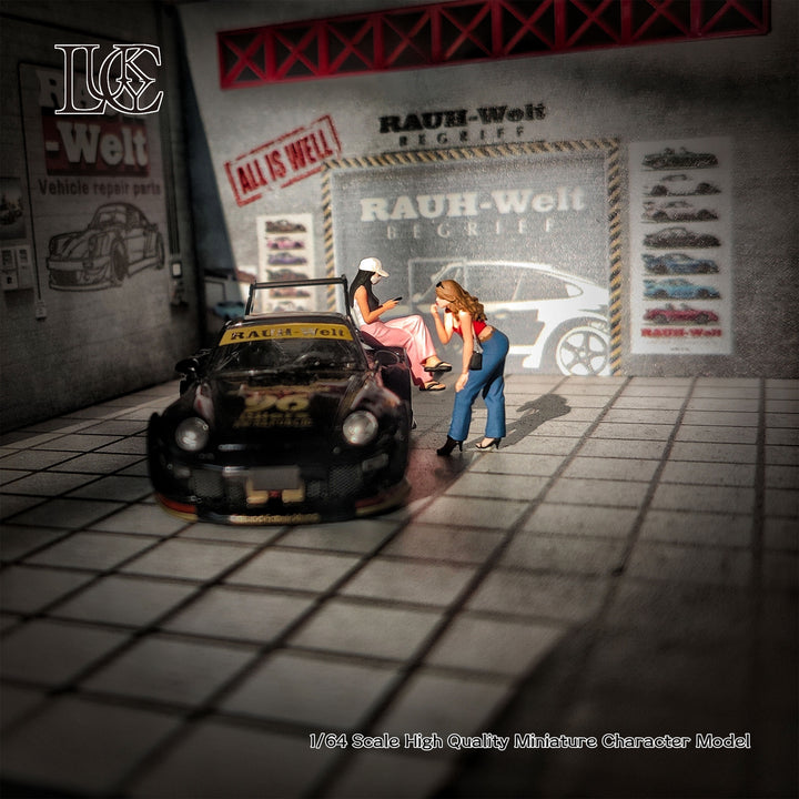 [Preorder] Lucky Studio 1:64 Lipstick Girl & Face Mask Girl Duo LK2025120828