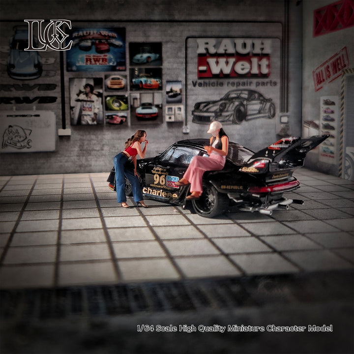 [Preorder] Lucky Studio 1:64 Lipstick Girl & Face Mask Girl Duo LK2025120828