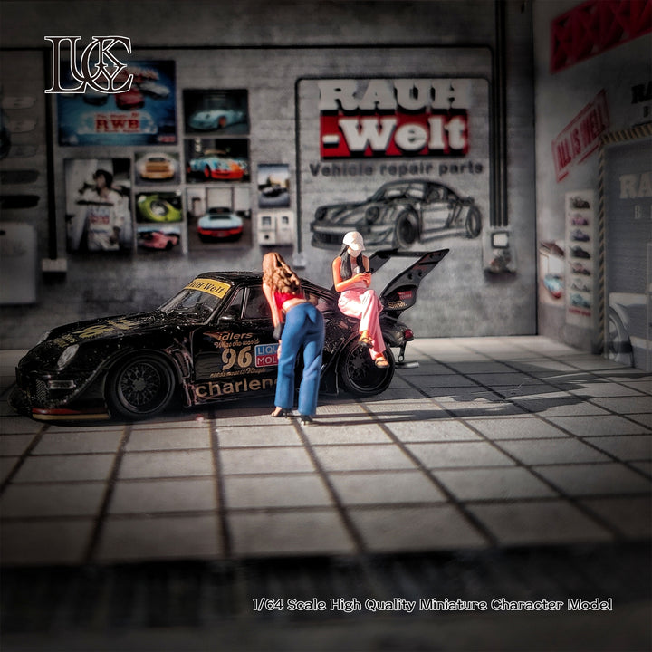 [Preorder] Lucky Studio 1:64 Lipstick Girl & Face Mask Girl Duo LK2025120828