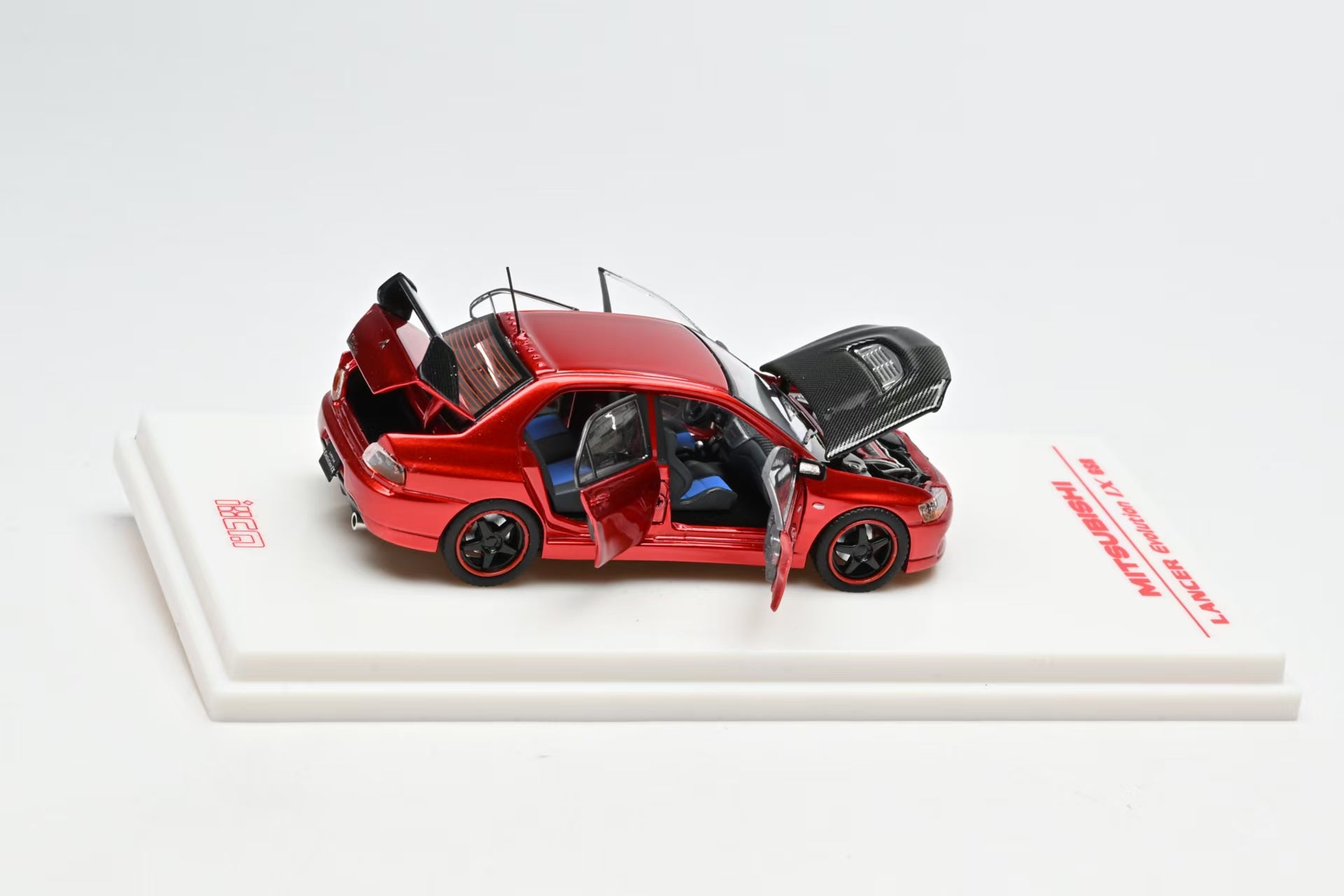 IHCM 1:64 MITSUBISHI LANCER EVIUTION IX GSR Red/ Green (2 Colours