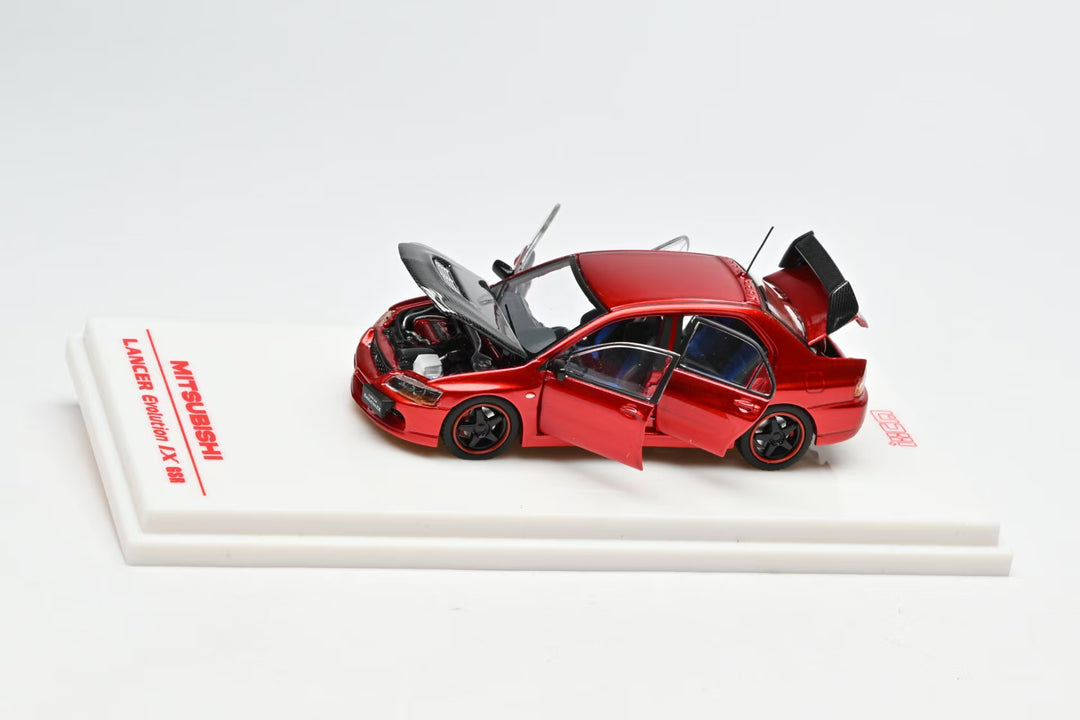 [Preorder] IHCM 1:64 MITSUBISHI LANCER EVIUTION IX GSR Red/ Green (2 Colours)