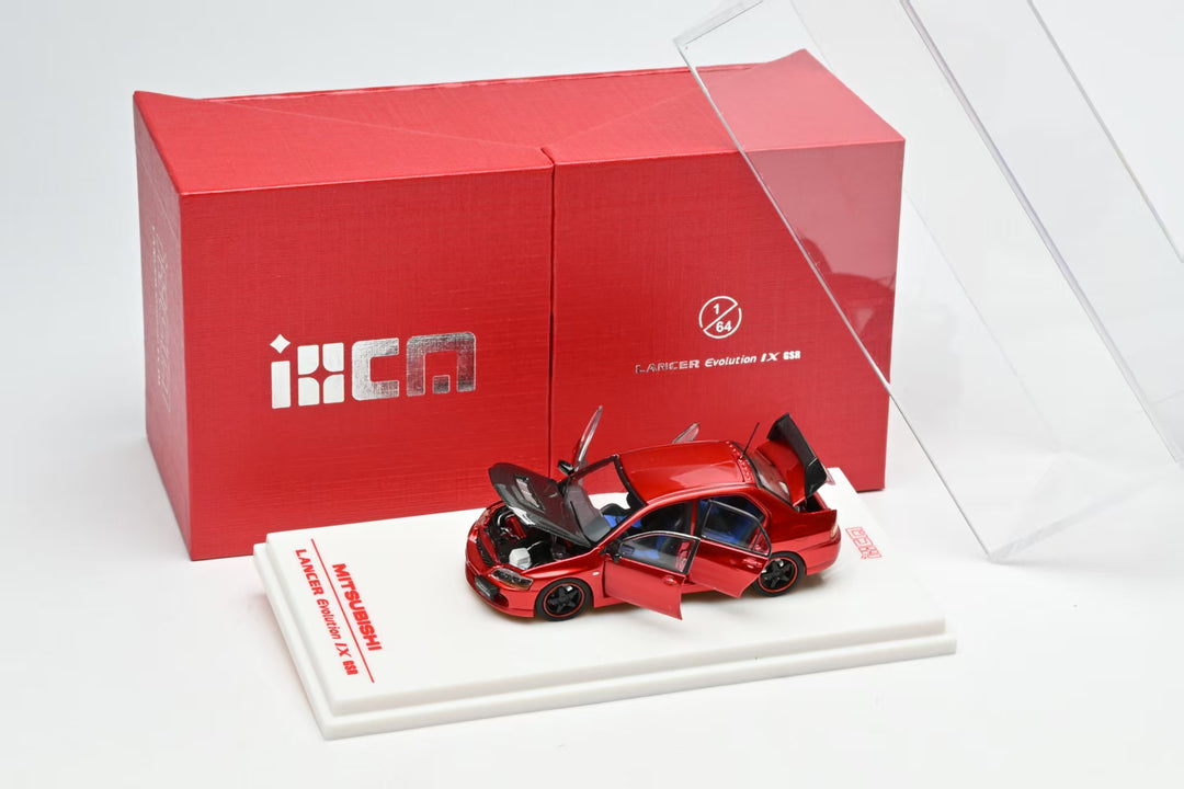[Preorder] IHCM 1:64 MITSUBISHI LANCER EVIUTION IX GSR Red/ Green (2 Colours)