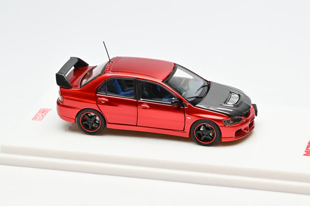 [Preorder] IHCM 1:64 MITSUBISHI LANCER EVIUTION IX GSR Red/ Green (2 Colours)