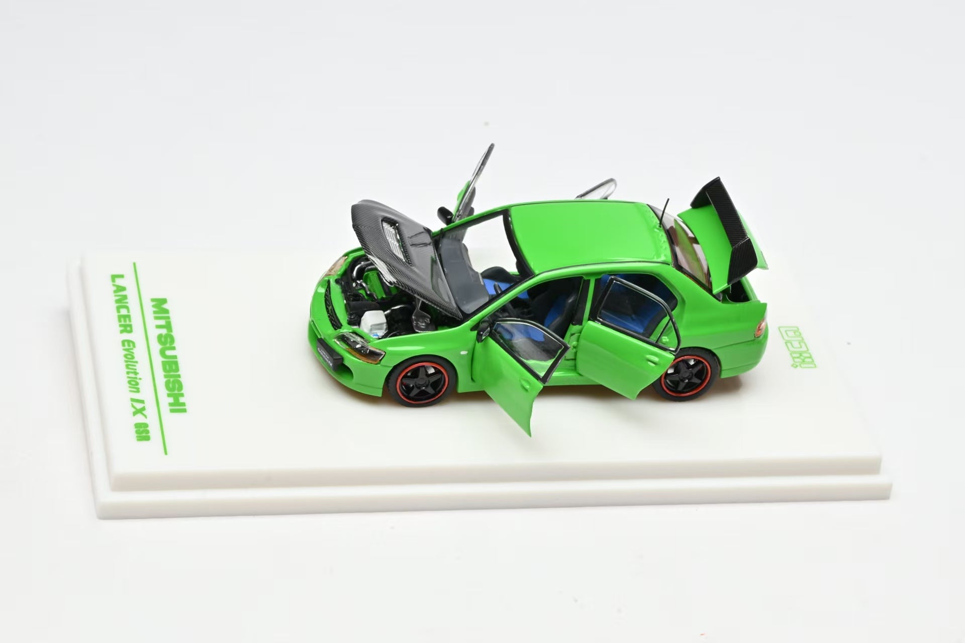 IHCM 1:64 MITSUBISHI LANCER EVIUTION IX GSR Red/ Green (2 Colours