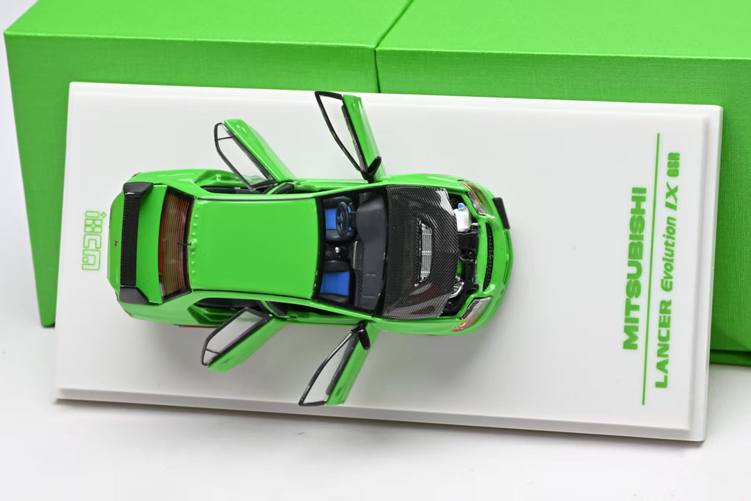 [Preorder] IHCM 1:64 MITSUBISHI LANCER EVIUTION IX GSR Red/ Green (2 Colours)