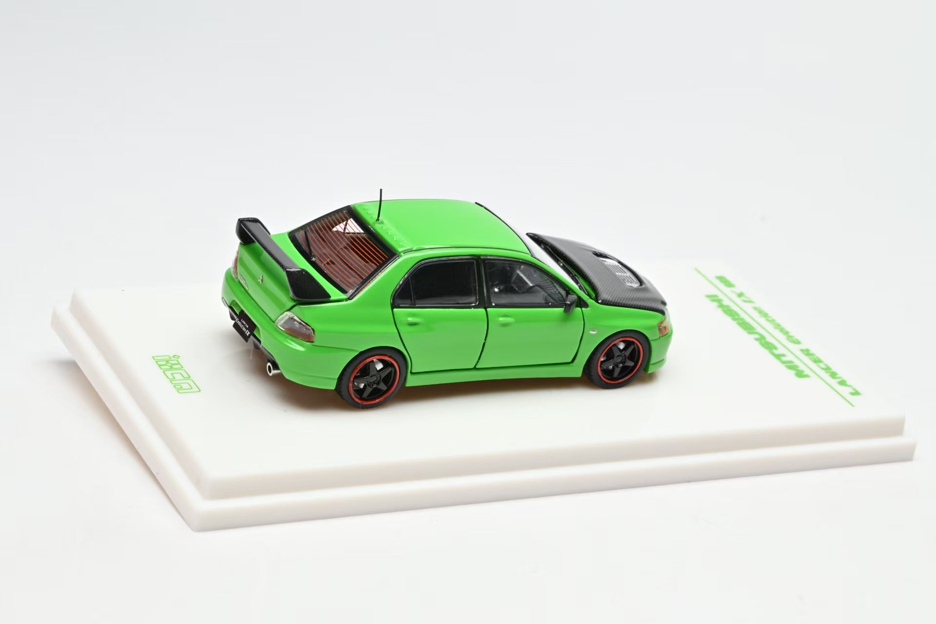 【IHCM】 1/64 三菱 ランサーエボリューションIX GSR 午年 IHCM 1:64 MITSUBISHI LANCER EVIUTION IX GSR Red/ Green (2 Colours