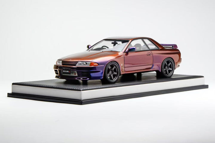 [Preorder] Motorhelix 1:18 Nissan Skyline GT-R (R32) Customized Version Purple