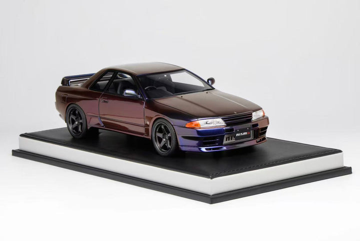 [Preorder] Motorhelix 1:18 Nissan Skyline GT-R (R32) Customized Version Purple