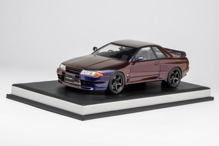 [Preorder] Motorhelix 1:18 Nissan Skyline GT-R (R32) Customized Version Purple