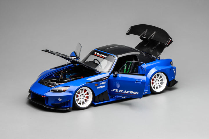 [Preorder] Motorhelix 1:18 Honda S2000 J'S Racing Apex Blue Pearl M85117