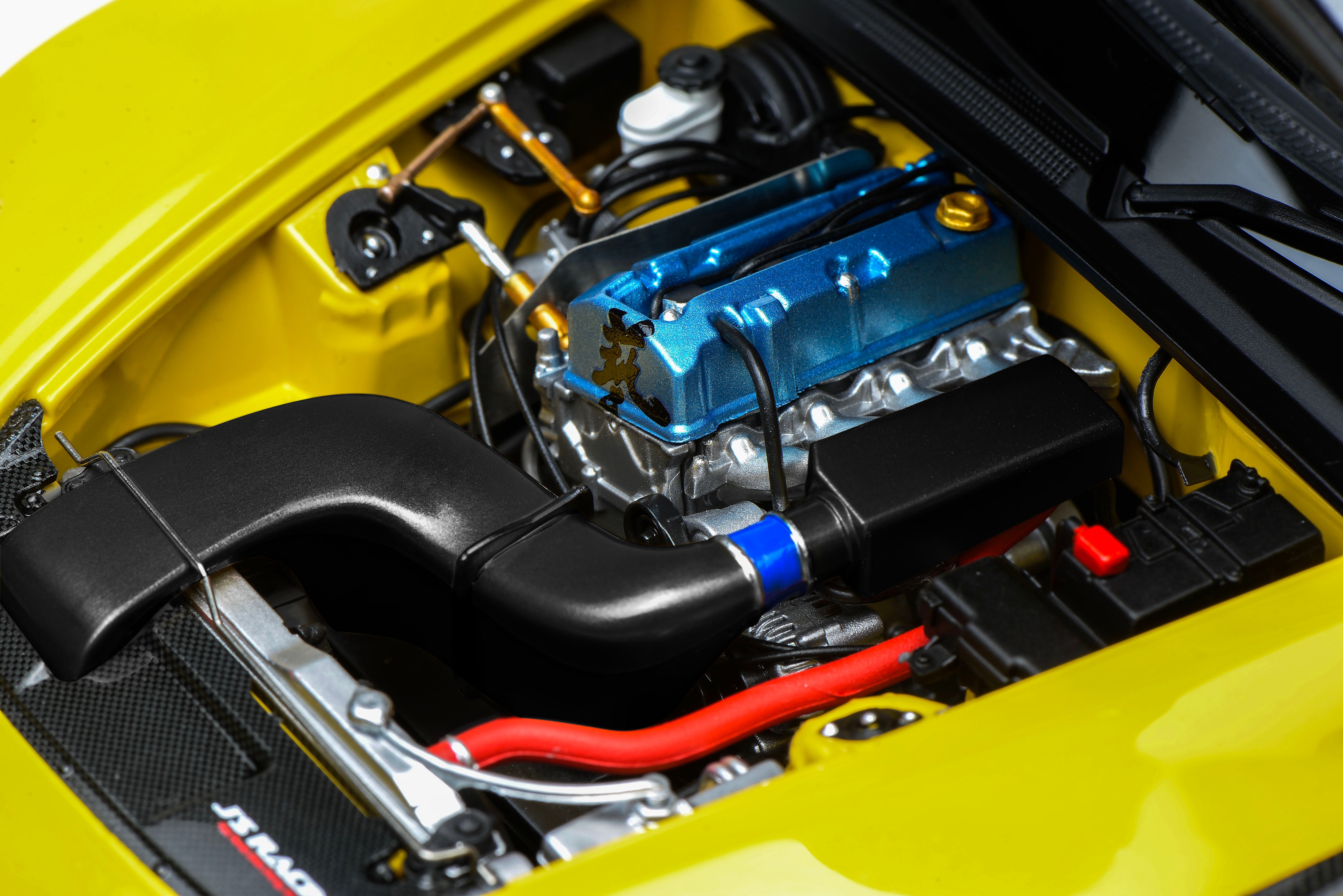 Preorder] Motorhelix 1:18 Honda S2000 J'S Racing New Indy Yellow