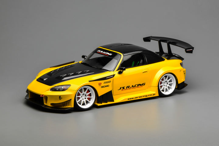 [Preorder] Motorhelix 1:18 Honda S2000 J'S Racing New Indy Yellow Pearl M85120