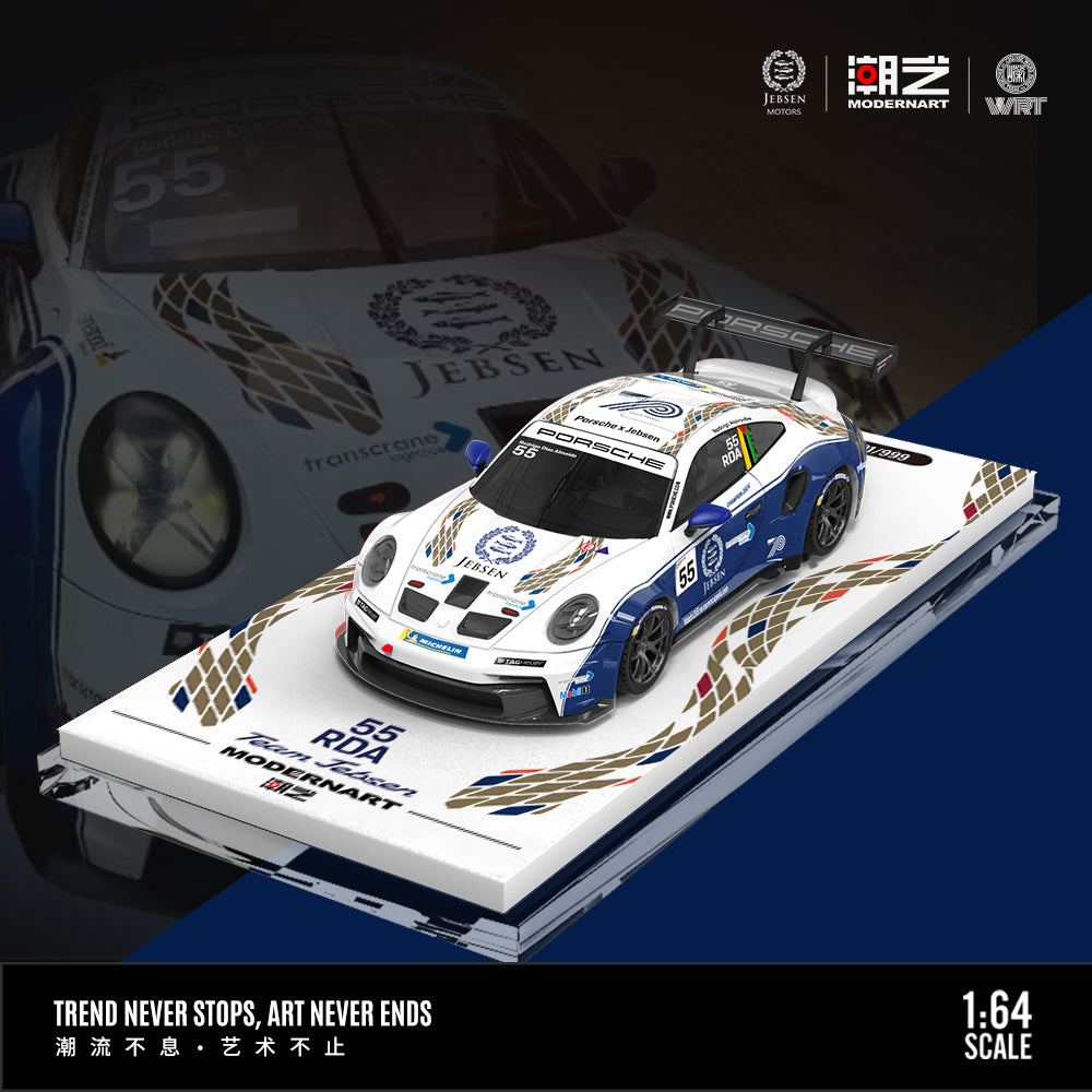 Preorder] ModernArt X WRT 1:64 Porsche 911 GT3 Carrera Cup-55 (3