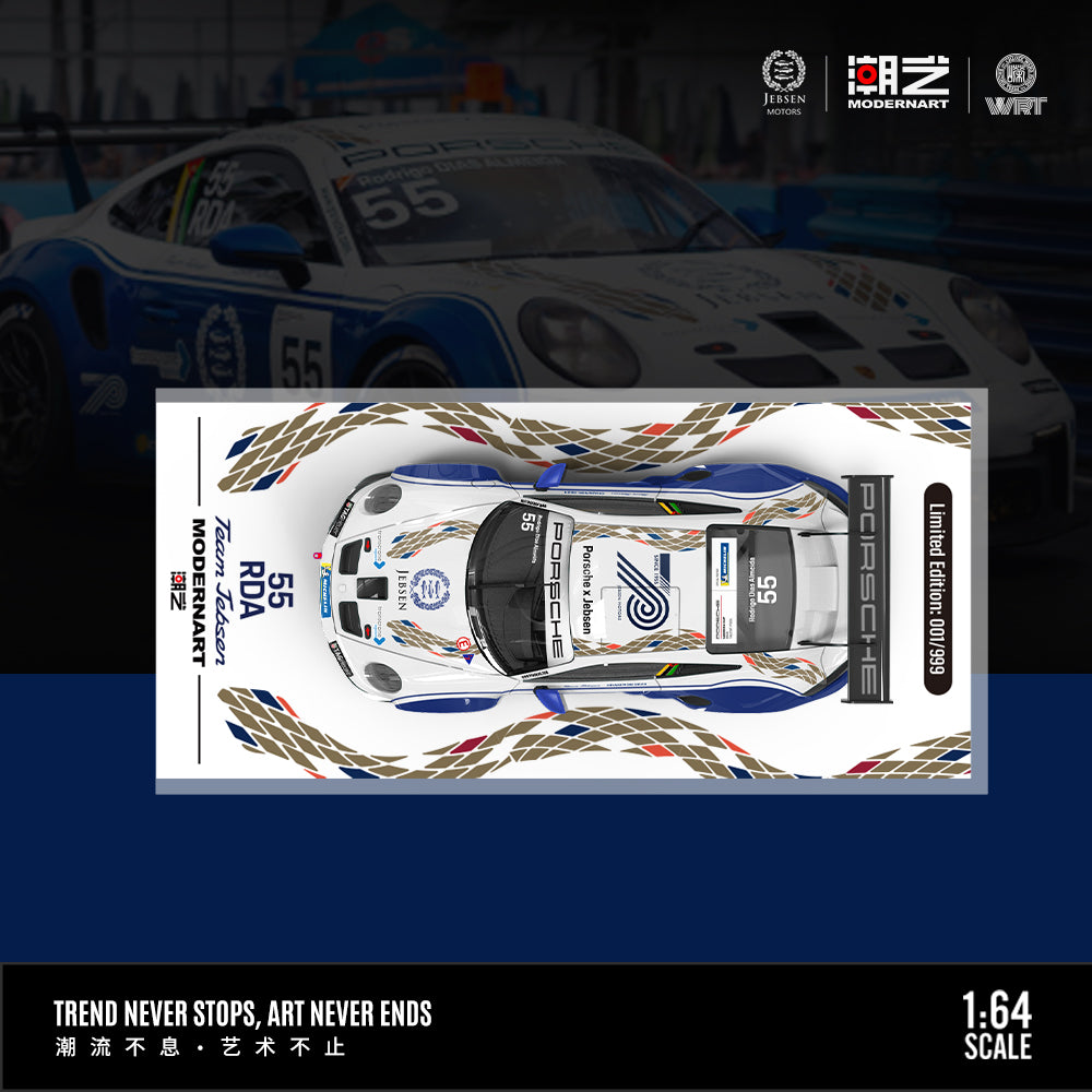 Preorder] ModernArt X WRT 1:64 Porsche 911 GT3 Carrera Cup-55 (3