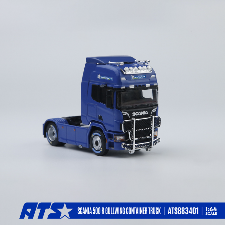 [Preorder] ATS Model 1:64 Scania 500 R Gullwing Container Truck Michelin ATS883401