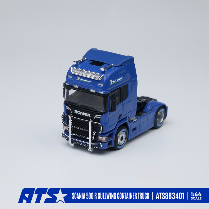 [Preorder] ATS Model 1:64 Scania 500 R Gullwing Container Truck Michelin ATS883401