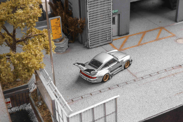 [Preorder] Star Model 1:64 RWB 993 High Wing Black / Silver (2 Variant)