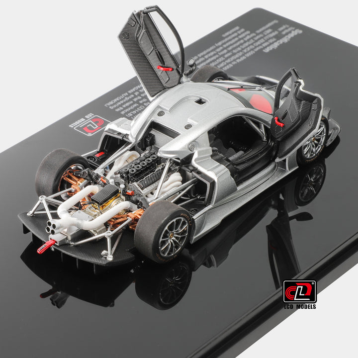 [Preorder] LCD 1:43 Pagani Huayra R Silver LCD43017-SL