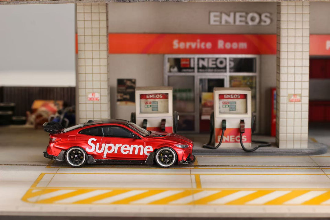 [Preorder] Ghost Player 1:64 BMW G82 M4 Wide-Body Supreme/ Coca Cola Livery