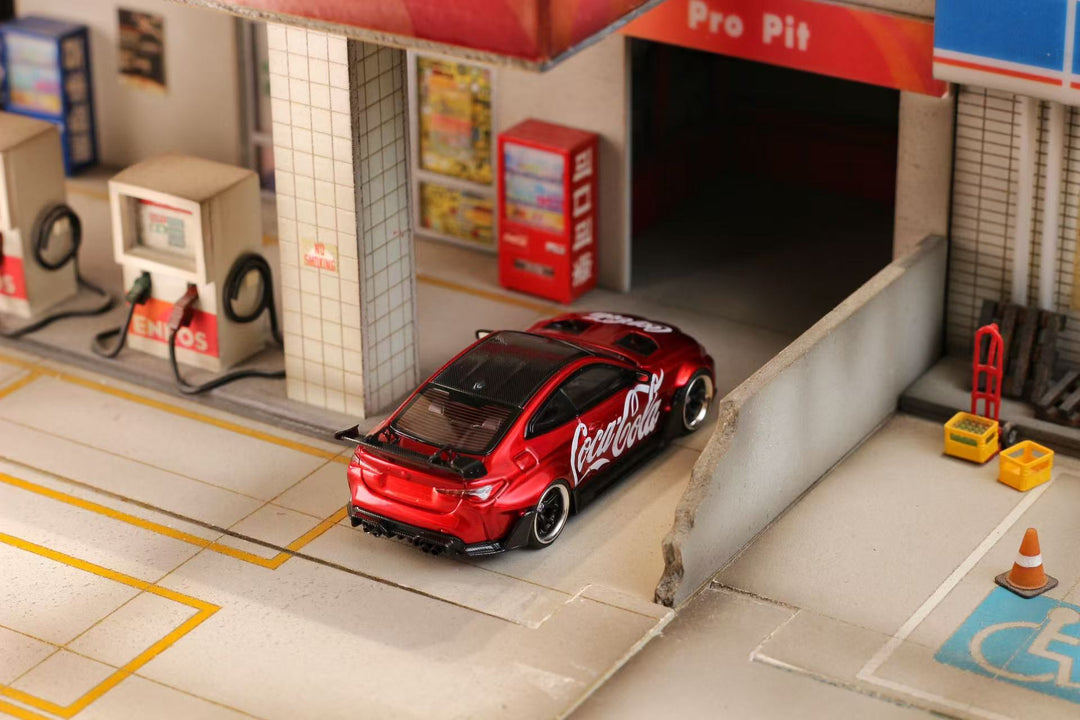 [Preorder] Ghost Player 1:64 BMW G82 M4 Wide-Body Supreme/ Coca Cola Livery