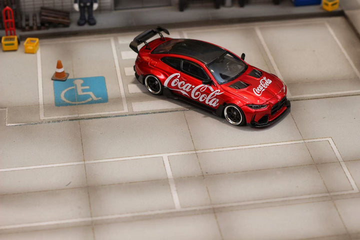 [Preorder] Ghost Player 1:64 BMW G82 M4 Wide-Body Supreme/ Coca Cola Livery